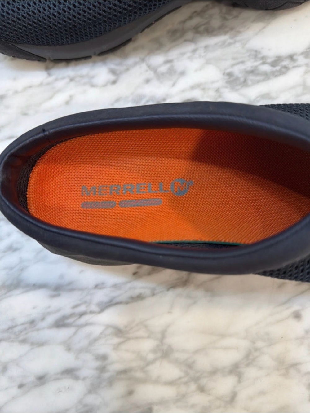 Merrell Mesh Slip-On with Orange Insole - Picture 2 of 5